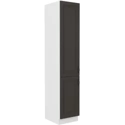 Szafka kuchenna dolna 40 cm słupek STILO 40DK 210 2F GWH mat