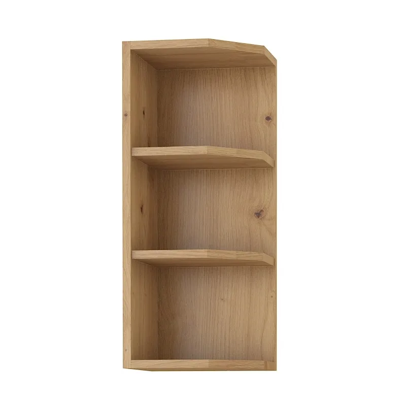 Szafka kuchenna górna 30 cm zakończenie dąb artisan STILO 30G 72 ZAK BB