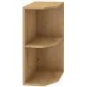 Szafka kuchenna dolna 30 cm zakończenie dąb artisan STILO 30D ZAK BB