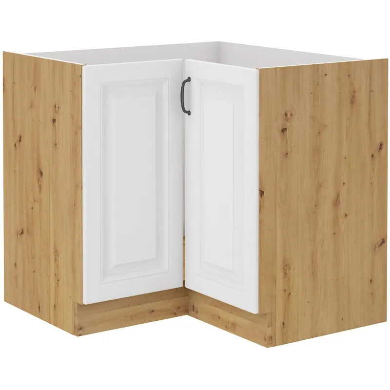 Szafka kuchenna dolna narożna STILO 89x89DN 1F BB WHAR mat