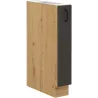 Szafka kuchenna dolna 15 cm grafit STILO 15D BB Cargo GRAR