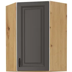 Szafka kuchenna górna narożna STILO 58x58 GN 90 1F GRAR mat
