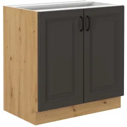 Szafka kuchenna dolna STILO 80D 2F BB GRAR mat