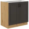 Szafka kuchenna dolna STILO 80D 2F BB GRAR mat
