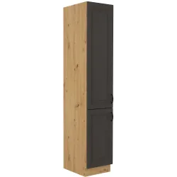 Szafka kuchenna dolna 40 cm słupek STILO 40DK 210 2F GRAR mat