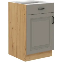 Szafka kuchenna dolna 50 cm STILO 50D 1F1S BB Cargo CGAR szara mat