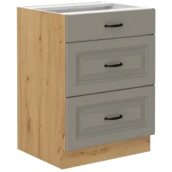 Szafka kuchenna dolna 60 cm STILO 60D 3S BB CGAR mat