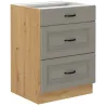 Szafka kuchenna dolna 60 cm STILO 60D 3S BB CGAR mat