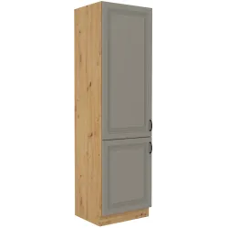Szafka kuchenna dolna 60 cm słupek STILO 60DK 210 2F CGAR mat