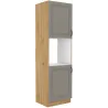 Szafka kuchenna dolna na piekarnik 60 cm słupek STILO 60DP 210 2F CGAR mat