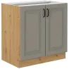 Szafka kuchenna dolna STILO 80D 2F BB CGAR mat