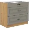 Szafka kuchenna dolna STILO 80D 3S BB CGAR mat