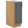 Szafka kuchenna dolna 30 cm szara STILO 30D BB Cargo DGAR
