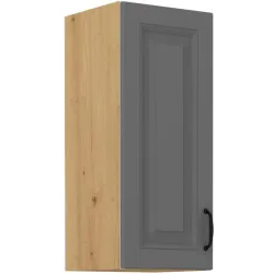 Szafka kuchenna górna 30 cm szara STILO 30G 72 1F DGAR mat