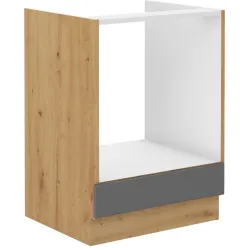 Szafka kuchenna dolna 60 cm pod piekarnik STILO 60D GAZ BB DGAR mat