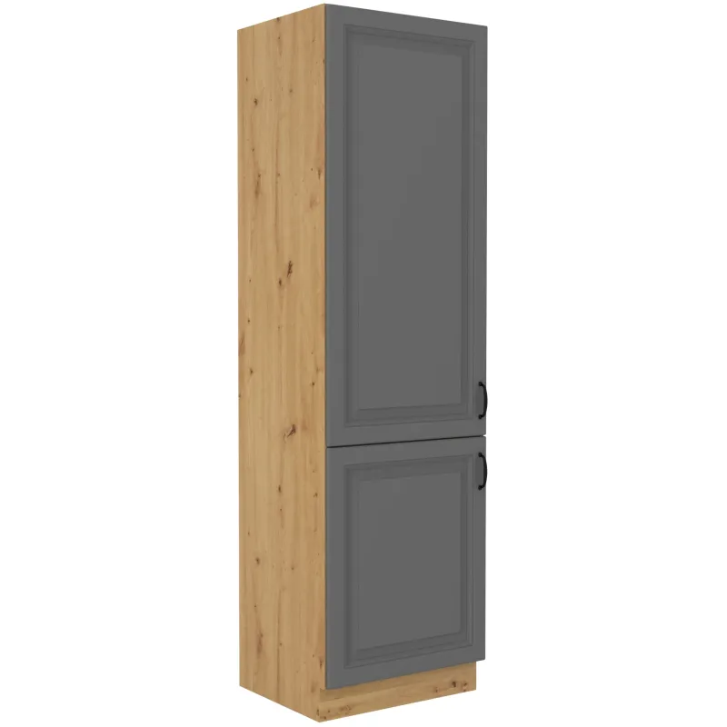 Szafka kuchenna dolna 60 cm słupek STILO 60DK 210 2F DGAR mat