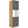 Szafka kuchenna dolna na piekarnik 60 cm słupek STILO 60DP 210 2F DGAR mat