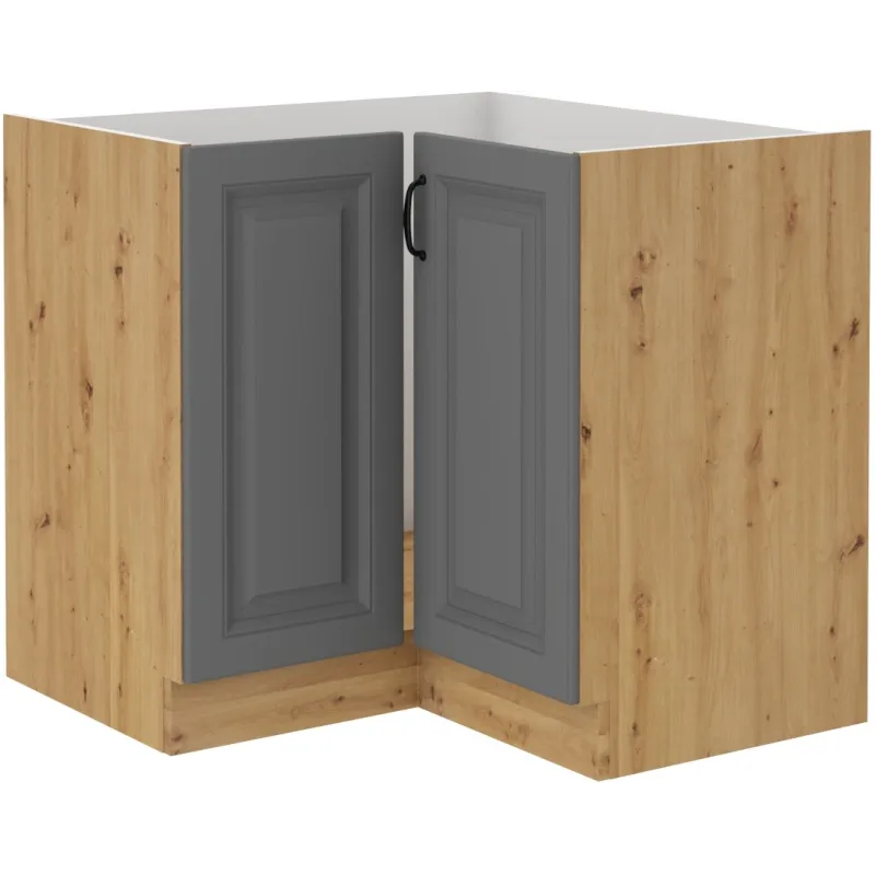 Szafka kuchenna dolna narożna STILO 89x89DN 1F BB DGAR mat