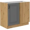 Szafka kuchenna dolna narożna dostawna 105 cm STILO 105DN 1F BB DGAR mat
