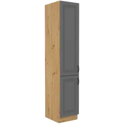Szafka kuchenna dolna 40 cm słupek STILO 40DK 210 2F DGAR mat