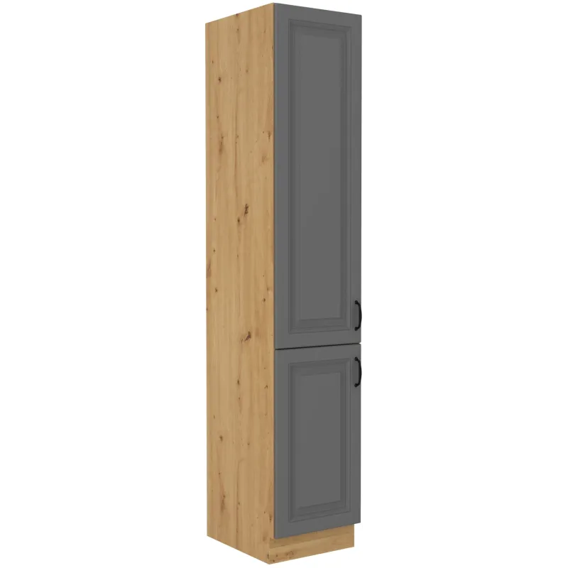Szafka kuchenna dolna 40 cm słupek STILO 40DK 210 2F DGAR mat