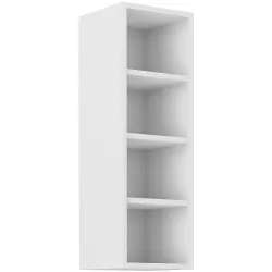 Szafka kuchenna górna 30 cm otwarta biała LUNA 30G 90 OTW