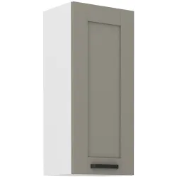 Szafka kuchenna górna 40 cm LUNA 40G 90 1F WHCG szaro biała mat