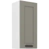 Szafka kuchenna górna 40 cm LUNA 40G 90 1F WHCG szaro biała mat