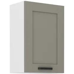 Szafka kuchenna górna 50 cm LUNA 50G 72 1F WHCG szara mat