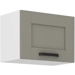 Szafka kuchenna górna 50 cm LUNA 50GU 36 1F WHCG szara mat