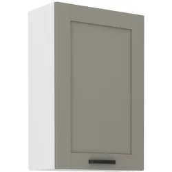 Szafka kuchenna górna 60 cm LUNA 60G 90 1F WHCG szaro biała mat
