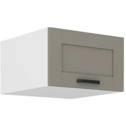 Szafka kuchenna górna 60 cm LUNA 60NAGU 36 1F WHCG szaro biała mat