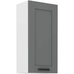 Szafka kuchenna górna 45 cm LUNA 45G 90 1F WHDG szara mat