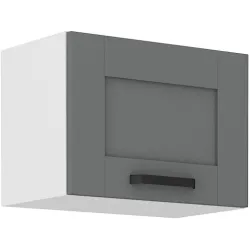 Szafka kuchenna górna 50 cm LUNA 50GU 36 1F WHDG szara mat