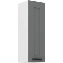 Szafka kuchenna górna 30 cm szara LUNA 30G 90 1F WHDG