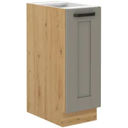 Szafka kuchenna dolna 30 cm szara LUNA 30D BB Cargo CGAR