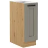 Szafka kuchenna dolna 30 cm szara LUNA 30D BB Cargo CGAR