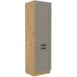 Szafka kuchenna dolna 60 cm słupek LUNA 60LO 210 2F CGAR mat