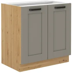 Szafka kuchenna dolna LUNA 80D 2F BB CGAR mat