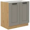 Szafka kuchenna dolna LUNA 80D 2F BB CGAR mat