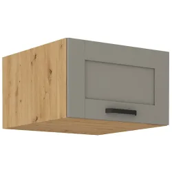 Szafka kuchenna górna 60 cm LUNA 60NAGU 36 1F CGAR szara dąb artisan mat