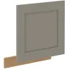 Front kuchenny dolny do zmywarki 60 cm LUNA ZM CGAR szary dąb artisan mat