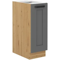 Szafka kuchenna dolna 30 cm szara LUNA 30D BB Cargo DGAR