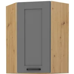 Szafka kuchenna górna narożna LUNA 58x58 GN 90 1F DGAR mat