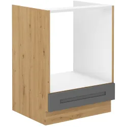 Szafka kuchenna dolna 60 cm pod piekarnik LUNA 60D GAZ BB DGAR mat