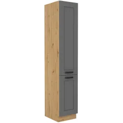 Szafka kuchenna dolna 40 cm słupek LUNA 40DK 210 2F DGAR mat