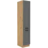 Szafka kuchenna dolna 40 cm słupek LUNA 40DK 210 2F DGAR mat