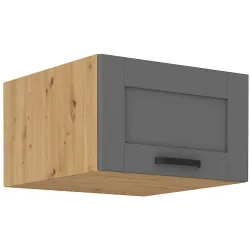 Szafka kuchenna górna 60 cm LUNA 60NAGU 36 1F DGAR szara dąb artisan mat