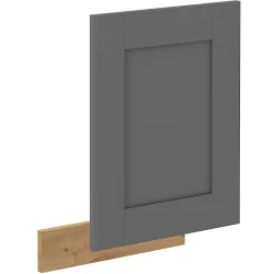 Front kuchenny dolny do zmywarki 45 cm LUNA ZM DGAR szary dąb artisan mat