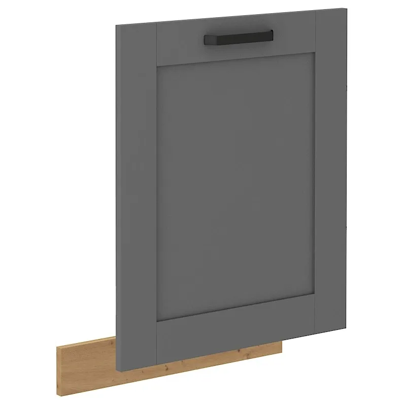 Front kuchenny dolny do zmywarki 60 cm LUNA ZM DGAR szary dąb artisan mat